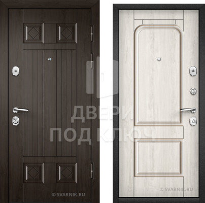 Дверь с замками Kale в дом ДПК-6483