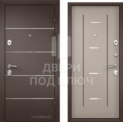 Уличная входная дверь с установкой ДПК-7990