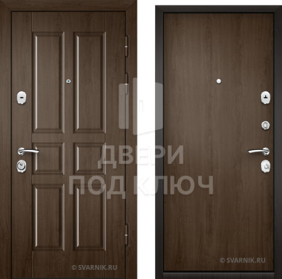 Вторая металлическая входная дверь в офис ДПК-2458