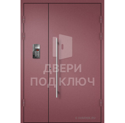 Порошковая дверь для установки в подъезд ДПК-13702